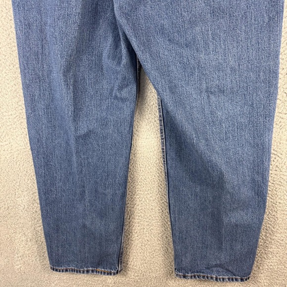 Levis 550 Jeans Mens 40 Blue Relaxed Fit Tapered‎ Leg Mid Wash Denim 38x30 - Picture 7 of 16
